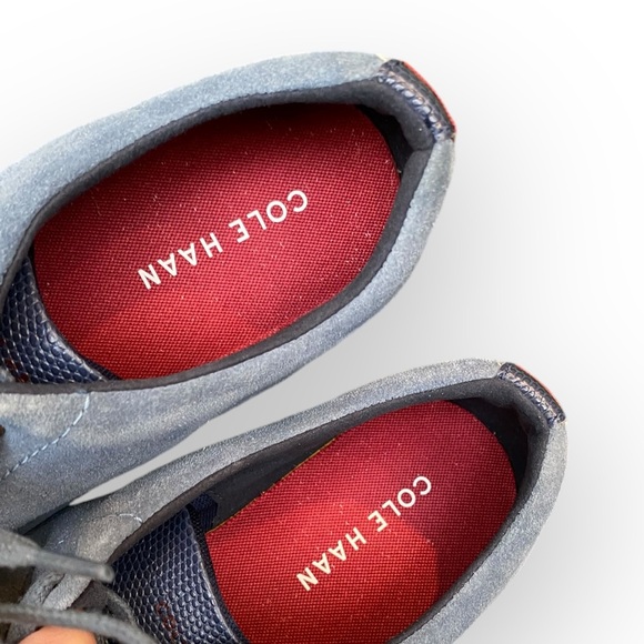 C5 Cole Haan Blue Suede Grand Courtside - Picture 9 of 14